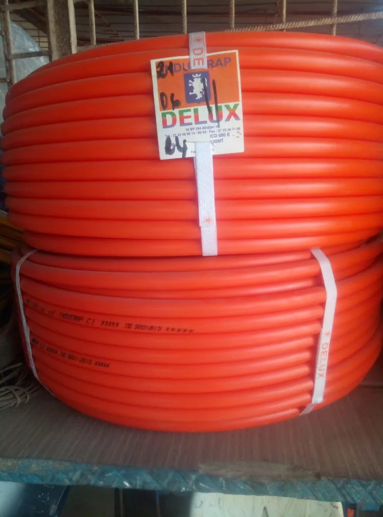 Rouleau de tubes oronge numéro 11