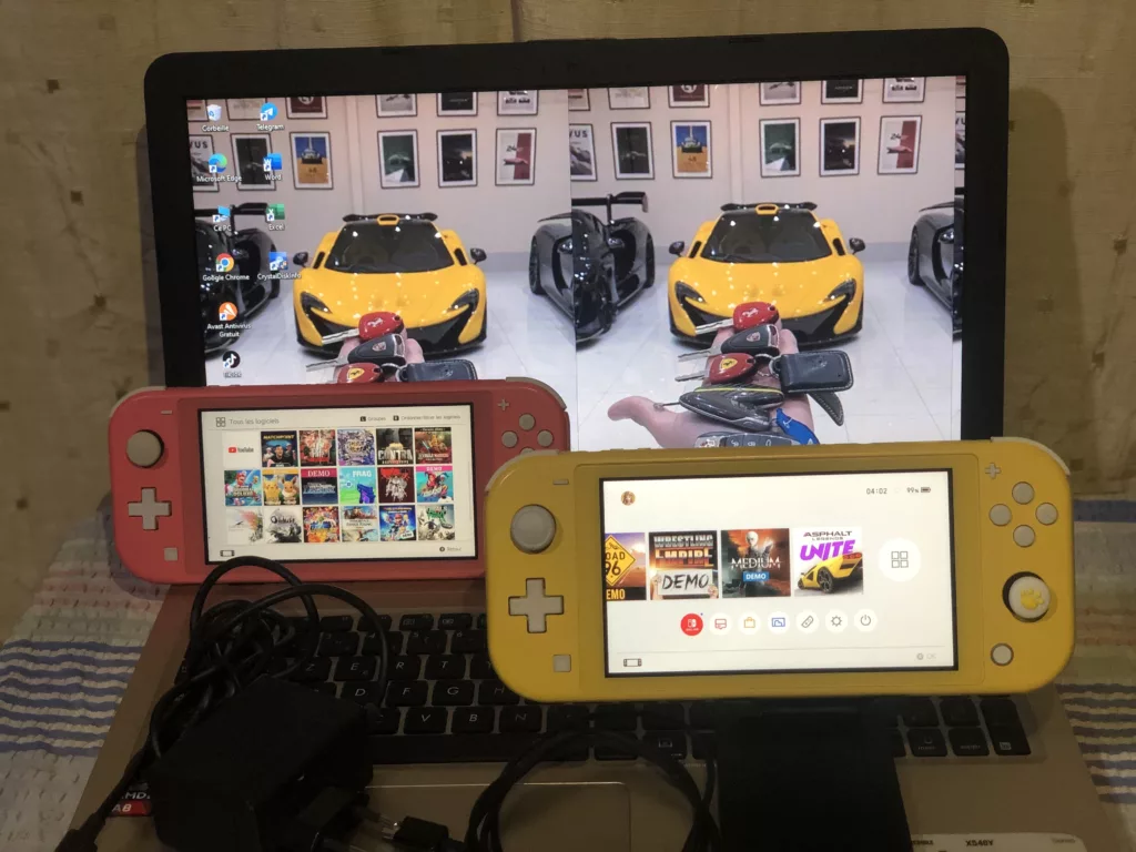 Nintendo switch lite Avec 24 jeux livraison gratuite