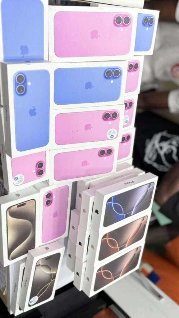 iPhone série 15 et 16 disponible