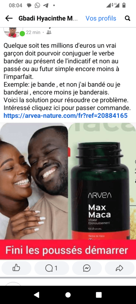 Produits de beauté et complément alimentaire