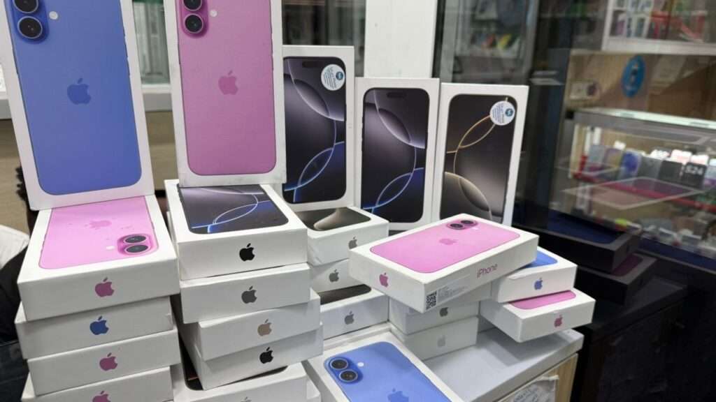 iPhone série 15 et 16 disponible