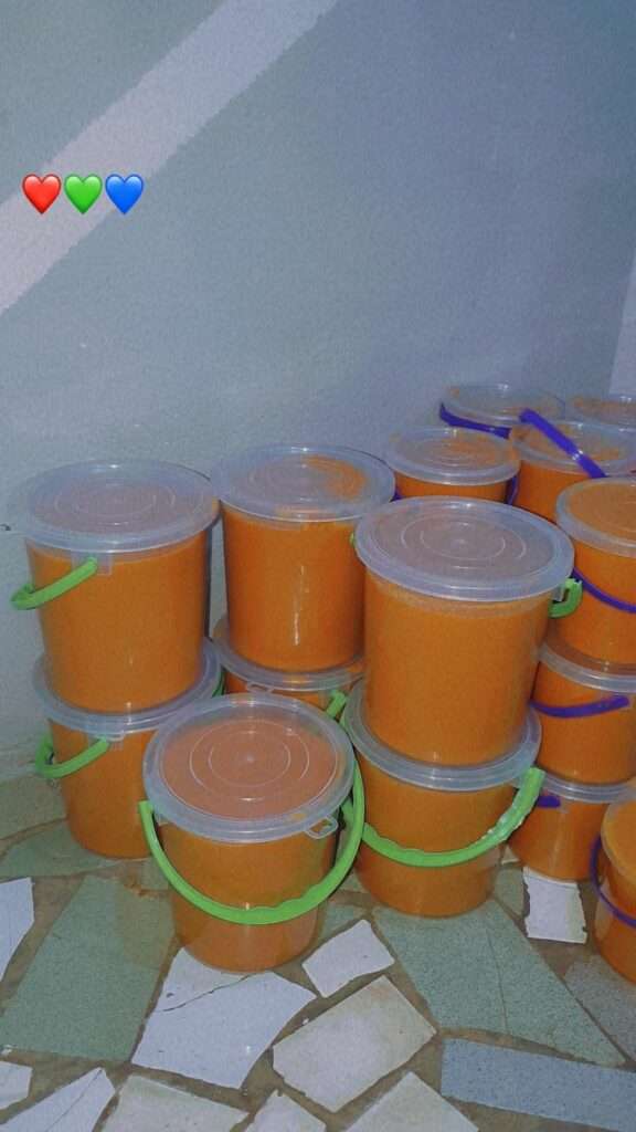 Vente de produits alimentaires, épices cuisinière et produits cosmétiques : beurre de karité