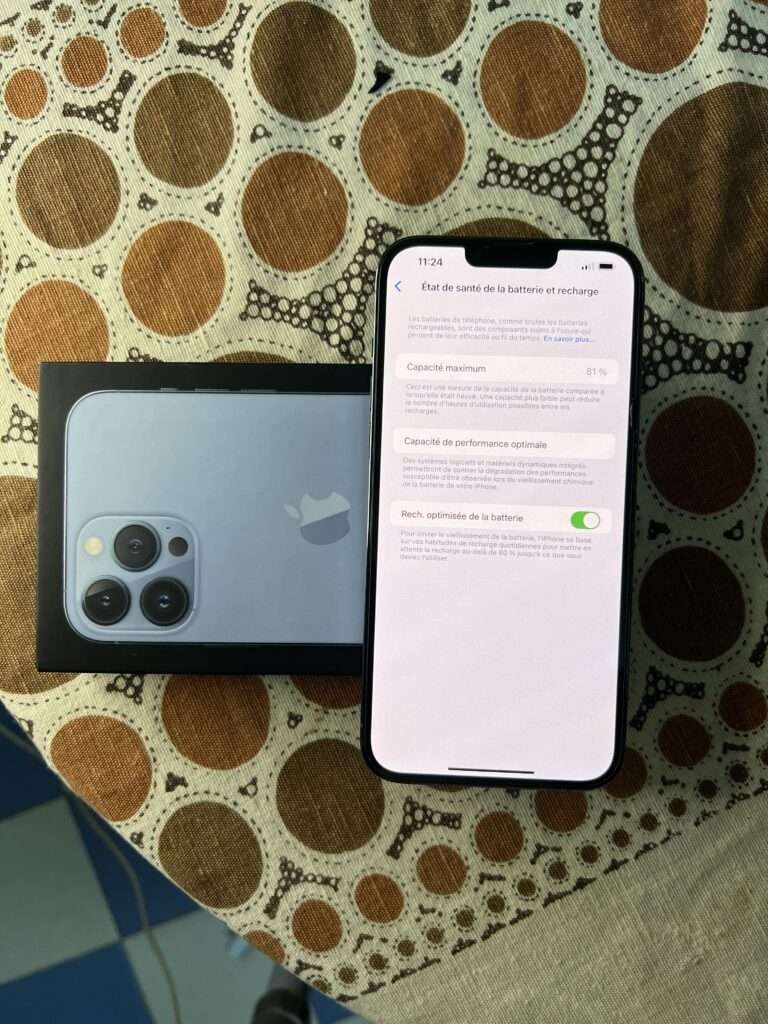 IPHONE 13 PRO MAX 128 GIGA C.E