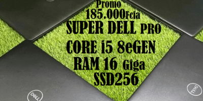SUPER DELL PRO CORE I5 8eGeneration ram 16giga ssd256giga