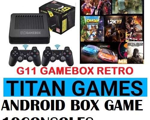 ANDROID GAME BOX 19 CONSOLES DE JEUX INTEGRES