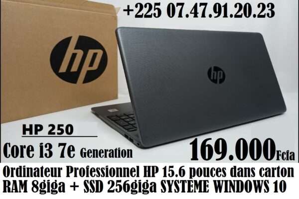 PROMO HP CORE i3 7eGeneration 15,6pouces