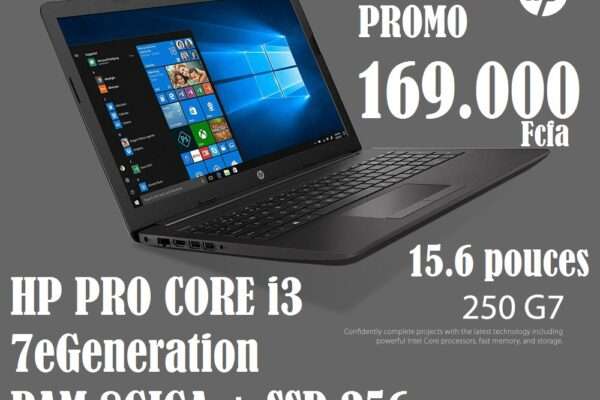 PROMO HP CORE i3 7eGeneration 15,6pouces