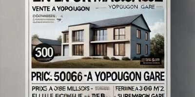Terrain 3266 m² à vendre à Yopougon