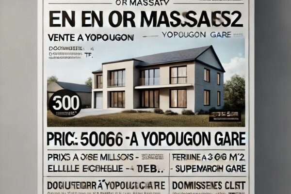 Terrain 3266 m² à vendre à Yopougon