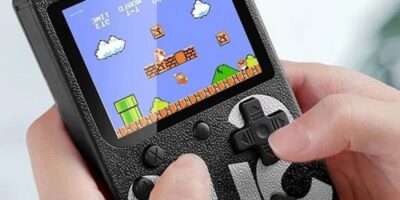 Game boy 400 jeux intégré. Rechargeable