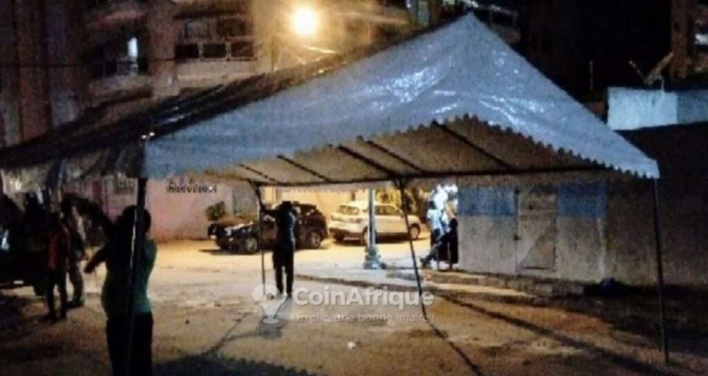 Vente de bâche ordinaire 8m/5m