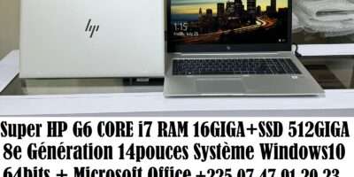 SUPER HP 840G6 CORE i7 8egeneration ram 16giga ssd512giga
