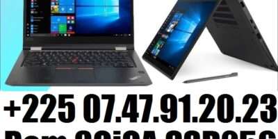 LENOVO YOGA CORE i5 8eGénération ECRAN TACTILE PLIABLE