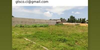 Bingerville vente de 3 terrains de 600m² avec ACD