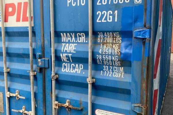 Conteneur HighCube 20